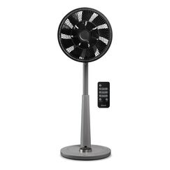 Duux Whisper Grau Standventilator Leise Steuerbar Mit Fernbedienung - Standventilator H&ouml;henverstellbar (76-95cm) - Mit 26 Geschwindigkeitsstufen & Timer-Funktion F&uuml;r EIN Komfortables Raumklima
