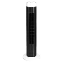Amazon Basics &ndash; Tragbarer Turmventilator mit Timer, 3 Geschwindigkeitsstufen, oszillierend, 45 W, Wei&szlig;