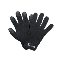 JAKO Unisex Feldspielerhandschuhe Fleece, Schwarz, 8