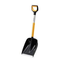 Fiskars Auto-Schneeschaufel, X-series, L&auml;nge: 98 cm, Aluminium/Polymer, Schwarz/Orange/Grau, 1057393