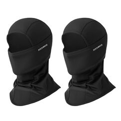ROCKBROS Sturmhaube 2 St&uuml;ck Balaclava Skimaske Wintermaske, Winddicht Warm & Atmungsaktiv Gesichtsschutz f&uuml;r Herren & Damen, Ideal f&uuml;r Motorrad, Ski, Snowboard, Fahrrad & Outdoor
