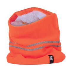 HEAT HOLDERS - Herren neon winter gestrickt arbeit halsw&auml;rmer/nackenw&auml;rmer f&uuml;r die nacht (Einheitsgr&ouml;&szlig;e, Orange)