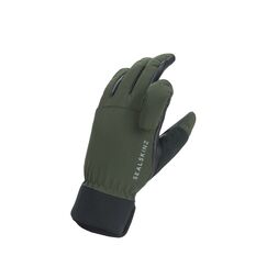 SealSkinz Unisex Wasserdichter Allwetter Schie&szlig;handschuh &ndash; Schwarz/Olivgr&uuml;n, M