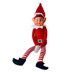 GLOW Wholesale Elves Behavin Badly 12 Inch Long Leg Soft Body Vinyl Face Elf with Hat