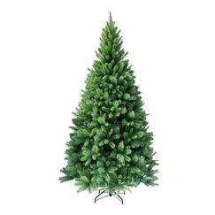 RS Trade 1101 Colorado-Mix 195 cm Weihnachtsbaum PVC k&uuml;nstlich (&Oslash; ca. 114 cm) mit 984 Spitzen - Schnellaufbau Klappsystem, schwer entflammbar, Tannenbaum inkl. Metall Christbaum St&auml;nder