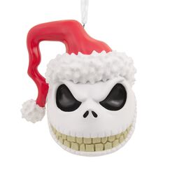 Hallmark Disney Tim Burton's The Nightmare Before Christmas Jack Skellington Head Weihnachtsdekoration