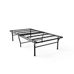 Zinus SmartBase Heavy Duty Mattress Foundation, 16 Inch Metal Platform Bed Frame, No Boxspring Needed, Sturdy Steel Frame, Underbed Storage, Twin