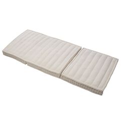 Handelsturm Thaikissen Kapok Matratze 90x200x12cm Klappmatratze wei&szlig;