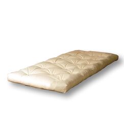 cinius Bodenmatte Bodenmatratze Baumwollmatratze Baumwollfuton Matratze Futon 90x200 (Einzelmatratz) Superior (Baumwolle+Kokos+Baumwolle (H.16 ca))