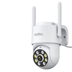 Reobiux &Uuml;berwachungskamera Aussen 1080P,Kamera &uuml;berwachung aussen/innen mit Farbige Nachtsicht,2.4Ghz WiFi,Bewegungserkennung,Alarm,Kabelgebunden,2-Wege Audio,Outdoor,USB,IP66