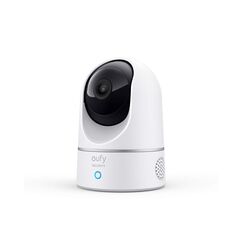 eufy Security Indoor Cam E220, 2K &Uuml;berwachungskamera Innen, WLAN, Schwenkbar, Kamera&uuml;berwachung Innen, mit Nachtsicht, Personen- & Haustiererkennung, Bewegungsverfolgung, HomeBase 3 Kompatibel