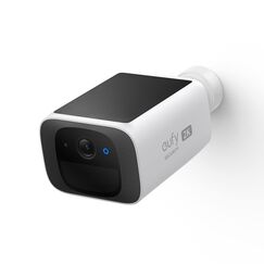 eufy Security SoloCam S220, Kamera &Uuml;berwachung Aussen, 2K Aufl&ouml;sung, &Uuml;berwachungskamera Aussen Akku, Solar, 2,4GHz WLAN, Ohne ABO, Ohne Monatliche Kosten, Geb&uuml;hrenfreie Nutzung