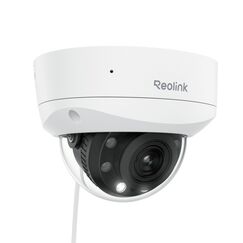 Reolink 4K PoE &Uuml;berwachungsskamera mit Spotlights, 5X optischem Zoom, IP Kamera aussen mit Farbnachtsicht, 2-Wege-Audio, Person/Fahrzeug/Tiererkennung, IK10 Vandalismusschutz, Zeitraffer, RLC-843A