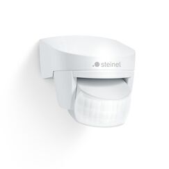 Steinel Bewegungsmelder IS 140-2 wei&szlig;, 140&deg; Bewegungsensor, max. 14 m Reichweite, Innen und Au&szlig;en, IP54