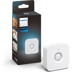 Philips Hue Bewegungsmelder Indoor, Tageslichtsensor f&uuml;r smarte Beleuchtung, automatische Lichtsteuerung bei Bewegung f&uuml;r EIN sicheres Zuhause, wei&szlig;