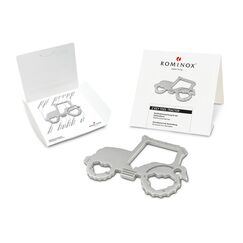 Geschenkartikel: ROMINOX Key Tool // Traktor, 18 Funktionen, Keytool Schl&uuml;sselanh&auml;nger, Flaschen&ouml;ffner, Edelstahl Multitool, Multifunktionswerkzeug, Kleinigkeit f&uuml;r Adventskalender