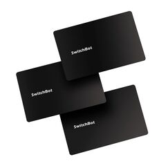 SwitchBot WLAN Smart Lock Pro mit Touchscreen-Tastatur, Türriegelschlösser, Smartes Türschloss, Elektronisches Türschloss, Türöffner per App, Fingerprint, Code, Alexa, unterstützt Matter (Card)