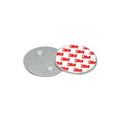 UNITEC Magnethalterung f&uuml;r Rauchmelder, Feuermelder, Rauchwarnmelder, rund, 70 mm Durchmesser, extrem starker Magnet, Montage ohne Werkzeug