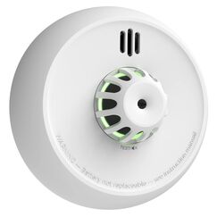 X-Sense funkvernetzter Hitzemelder mit versiegelter 10-Jahres-Batterie und einfacher Installation, W&auml;rmemelder kompatibel mit Basisstation, XH02-M, 1-Pack