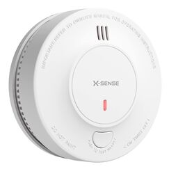 X-Sense Verbesserter Rauchmelder 10 Jahre Batterie, Feuermelder mit fotoelektrischem Sensor, EN14604 gepr&uuml;fte Brandmelder, SD2J0AX, 1er Set