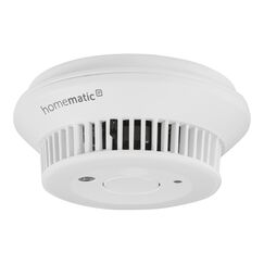 Homematic IP Rauchwarnmelder mit Q-Label, Smart Home, Rauchmelder alarmiert lokal &uuml;ber die Sirene und per Push-Benachrichtigung in der Smartphone-App, integrierte LED-Notbeleuchtung, 156587A0