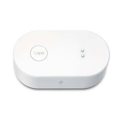 TP-Link Tapo T300 Smarter Wasserleck-Sensor, Tapo Hub erforderlich, eingebaute 90Db einstellbare Sirene, Sensor & APP & Hub-Alarm, IP67 wasserdicht, 1+Jahr Batterielebensdauer, Flexible Platzierung