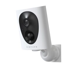 VIRTAVO 2K 3MP &Uuml;berwachungskamera Aussen Akku, WLAN Kabellose Kamera f&uuml;r Au&szlig;en/Innen, Starlight Farb‑Nachtsicht, PIR‑Bewegungserkennung, 2‑Wege Audio, SD/Cloud ohne Pflicht‑ABO, 2,4 GHz, VF1