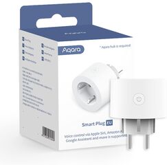 Aqara Zigbee Steckdose, Erfordert Aqara Hub, Smarte Steckdose mit Strommessung, Programmierung, Timer-Modus und Sprachsteuerung, Funktioniert mit HomeKit, Alexa, Google Assistant und SmartThings