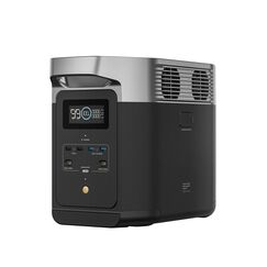EF ECOFLOW DELTA 2 Tragbare Powerstation 1024Wh, Solar Generator LiFePO4-Batterie, erweiterbarer Kapazität bis zu 3kWh, Schnellladung von 0-80% in 50 Mins, Notstromaggregat für Camping, Wohnmobile
