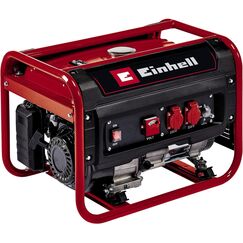 Einhell Stromerzeuger (Benzin) TC-PG 25/1/E5 (max. 2400 W, 15 L Tank, 2100 W Dauerleistung, 4-Takt-Motor, 2x 230 V, Überlastschutz, Voltmeter, AVR-Funktion)