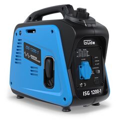 Güde Inverter Stromerzeuger ISG 1200-1 (4-Takt Motor, Benzin, 1,3/1,8 (kW/PS), 1x 230V, max. 1200W, Laufzeit bis 6,5 h, Tank 2,8 l, Überlastungsschutz, ECO-Modus, Gewicht 12,9 kg, TEST GUT - SEHR GUT)
