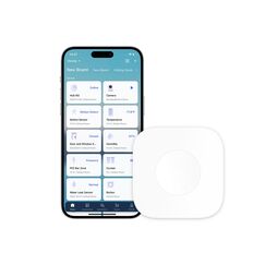 Aqara Mini-Funkschalter, Ben&ouml;tigt Aqara Hub, Zigbee-Verbindung, 3-Wege-Mehrzweck-Steuerknopf f&uuml;r Smart Home-Anwendungen, Kompatibel mit Apple HomeKit, IFTTT