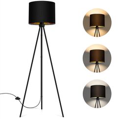 BBHome Stehlampe LED Dimmbar, Stehleuchte Moderne mit Dreibeinstativ aus Metall, Stehlampe Wohnzimmer für Wohnzimmer, Schlafzimmer, Arbeitszimmer, Büro