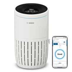 Bosch Air 4000i App-gesteuerter Luftreiniger - F&uuml;r R&auml;ume bis zu 62,5 m&sup2; - Entfernt Schadstoffe - Mit 3-in-1 Luftfilter, Smart Sensor, Automatikmodus, Ruhemodus (< 25 dB(A)) - CADR: 300 m&sup3;/h