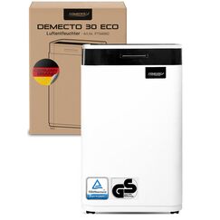 Comedes Demecto 30 eco &ndash; Luftentfeuchter Bautrockner (max. 25 Liter / 24h) Geeignet f&uuml;r alle R&auml;ume und Keller bis zu 100m&sup2; / 230m&sup3;