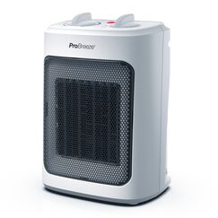 Pro Breeze 2000W Mini Heizl&uuml;fter Energiesparend Leise Elektroheizung 3 Heizstufen. Keramik Heizl&uuml;fter. Betrieb im B&uuml;ro, Wohnzimmer, Schlafzimmer oder Terasse &ndash; Wei&szlig;