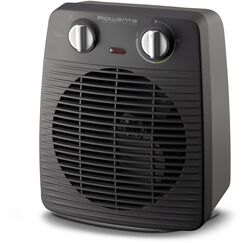 Rowenta SO2210 Compact Power Heizl&uuml;fter | 2 Leistungsstufen | Elektro-Heizung | Innenraum | f&uuml;r 20 m&sup2; R&auml;ume | Schwarz