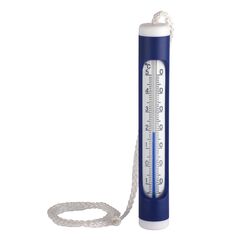 TFA Dostmann Analoges Schwimmbad- und Teichthermometer, 40.2004, mit Befestigungsleine, misst Unterwasser, f&uuml;r Whirlpools, Pools, Teiche, L 24 x B 24 x H 160 mm