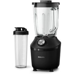 Philips Standmixer und Smoothie Maker – 600W, 2-Liter-Becher, HomeID-App, 2 Geschwindigkeitsstufen + Impulsfunktion, ProBlend, Ice-Crush-Funktion (HR2291/41)