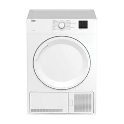 Beko DC 7130 N Kondenstrockner, 7 kg, G100, Elektronische Feuchtemessung, Automatischer Knitterschutz, AquaWave-Schontrommel, 15 Programme, Express Programm