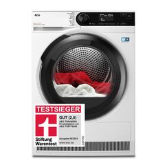 AEG W&auml;rmepumpentrockner 8 kg, Testsieger der Stiftung Warentest, Serie 8000 AbsoluteCare - Wolle- und Seidetrocknung, C, Energiesparend, Trommelbeleuchtung, Knitterschutz, Schontrommel, TR8AMZ68