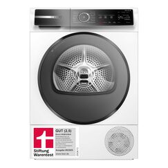 Bosch WQB245B40, Stiftung Warentest GUT (2,5)*, Serie 8 Smarter W&auml;rmepumpentrockner 9 kg, AutoDry Sensorgesteuerte Trocknung, SmartDry Programmautomatik, LED-Display, Selbstreinigender Kondensator