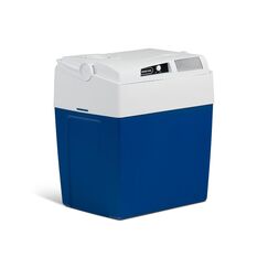 Mobicool ME27 elektrische K&uuml;hlbox 26L &ndash; 12V und 230V &ndash; Tragbare Camping K&uuml;hlbox f&uuml;r Auto, Wohnmobil, LKW und Outdoor Reisen &ndash; Zuverl&auml;ssige K&uuml;hlung f&uuml;r unterwegs &ndash; Blau