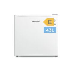 Comfee RCD50WH2(E) Mini K&uuml;hlschrank / 43L K&uuml;hlbox mit Eisfach/K&uuml;hlschrank Klein f&uuml;r Zimmer & B&uuml;ro/Schnelle K&uuml;hlung in der Chiller Box/Temperaturregelung/Verstellbare F&uuml;&szlig;e / 80 kWh/Jahr/Wei&szlig;