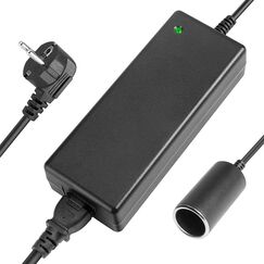 Netzgleichrichter Netzadapter Adapter 100V - 240V auf 12V/10A (120W) KFZ Zigarettenanz&uuml;nder Steckdose Spannungswandler 12V Netzteil &uuml;ber das Stromnetz f&uuml;r Auto-K&uuml;hlbox, Luftpumpe, Autostaubsauger