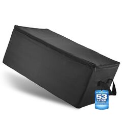 achilles Gro&szlig;e K&uuml;hltasche, Thermotasche, Faltbare K&uuml;hlbox, Liefertasche zum warmhalten von Essen, Tasche mit K&uuml;hlfunktion, 57x37x25cm (Schwarz)