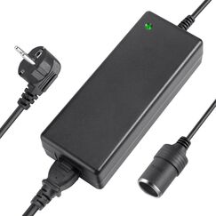AGPTEK KFZ Netzadapter, Spannungswandler 180W, Wechselrichter 100 bis 240V auf 12V/15A mit Zigarettenanz&uuml;nder-Buchse f&uuml;r Kompressor K&uuml;hlbox, LED Lampen, Ventilatoren, Elektrische Pumpe, PKW Heizdecke