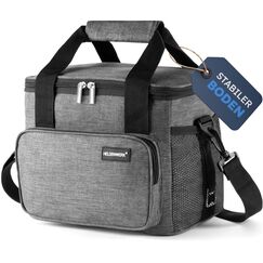 HELDENWERK K&uuml;hltasche klein & faltbar 10L, Isolierte Thermo Lunchtasche f&uuml;r Essen & Getr&auml;nke, wasserdicht & auslaufsicher, Picknick Tasche klein, K&uuml;hlbox, Brunch Bag, Fr&uuml;hst&uuml;ckstasche, Mittagstasche