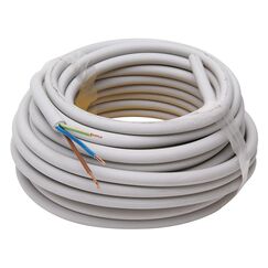 Kopp 150810841 Mantel-Leitung NYM-J, 3 x 1.5 mm&sup2;, 10 m, grau