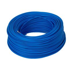 10 Meter ALPTEG H07V-K Kabel 1,5 mm² blau